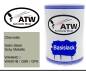 Preview: Chevrolet, Satin Steel Gray Metallic, WA464C / WA501B / G9K / GF6: 500ml Lackdose, von ATW Autoteile West.
